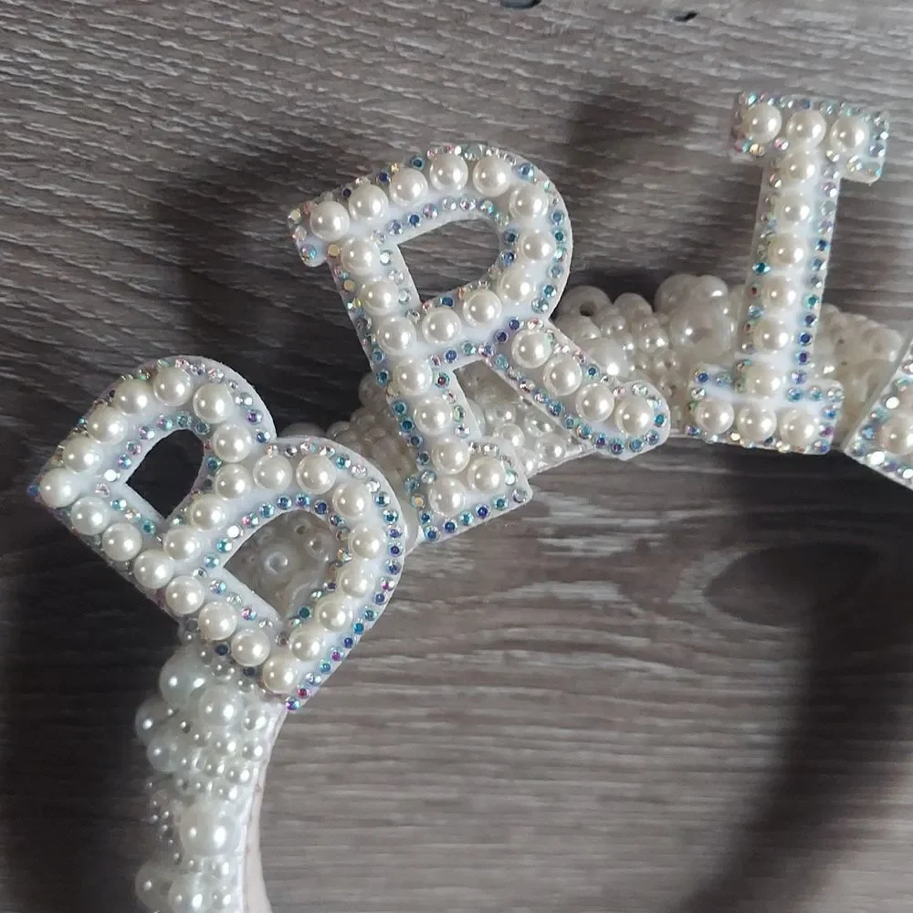 Pearl Embellished Bride Headband